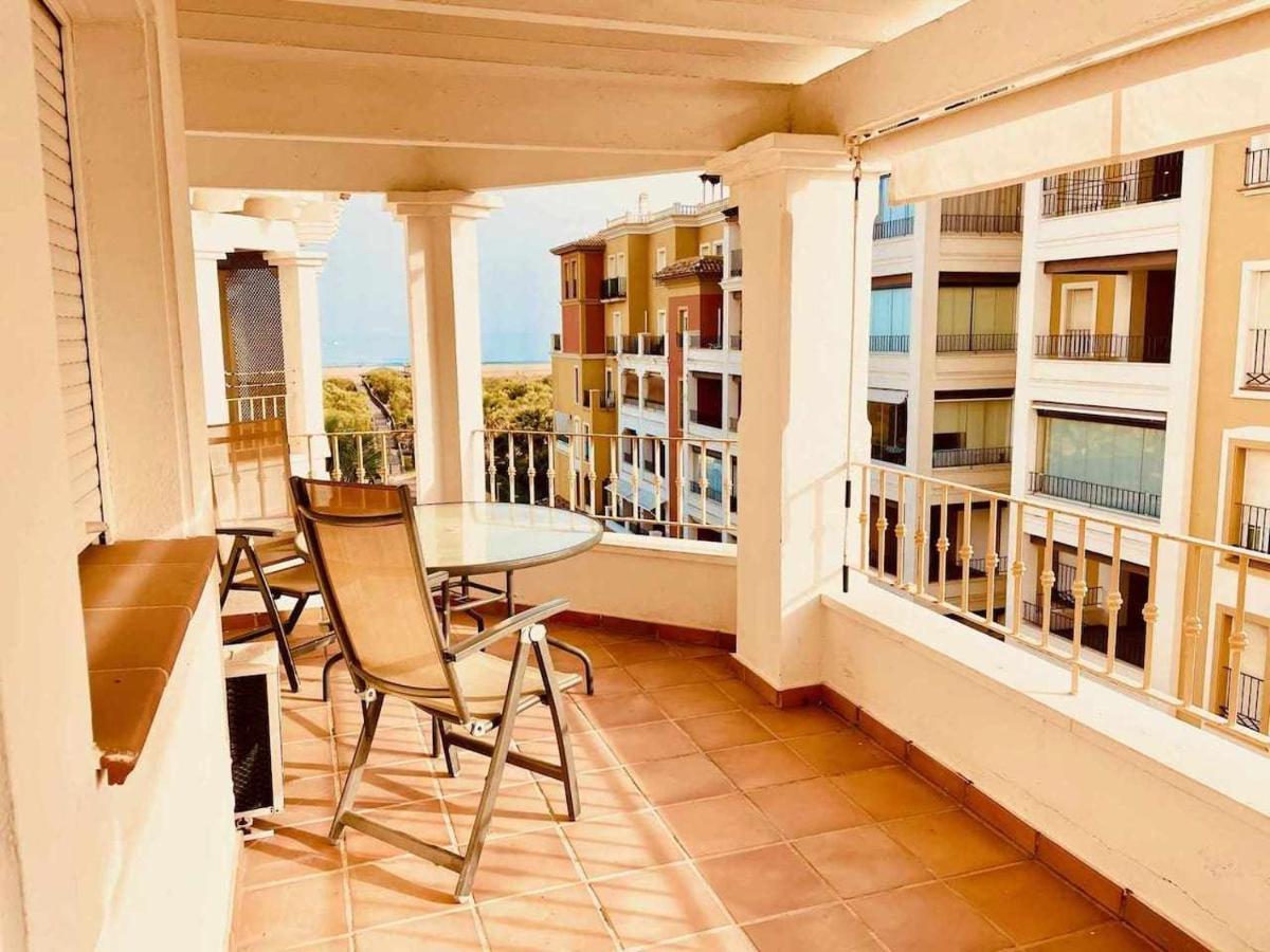 Apartamento con terraza y vistas al mar 1ª línea Isla del Moral Exterior foto