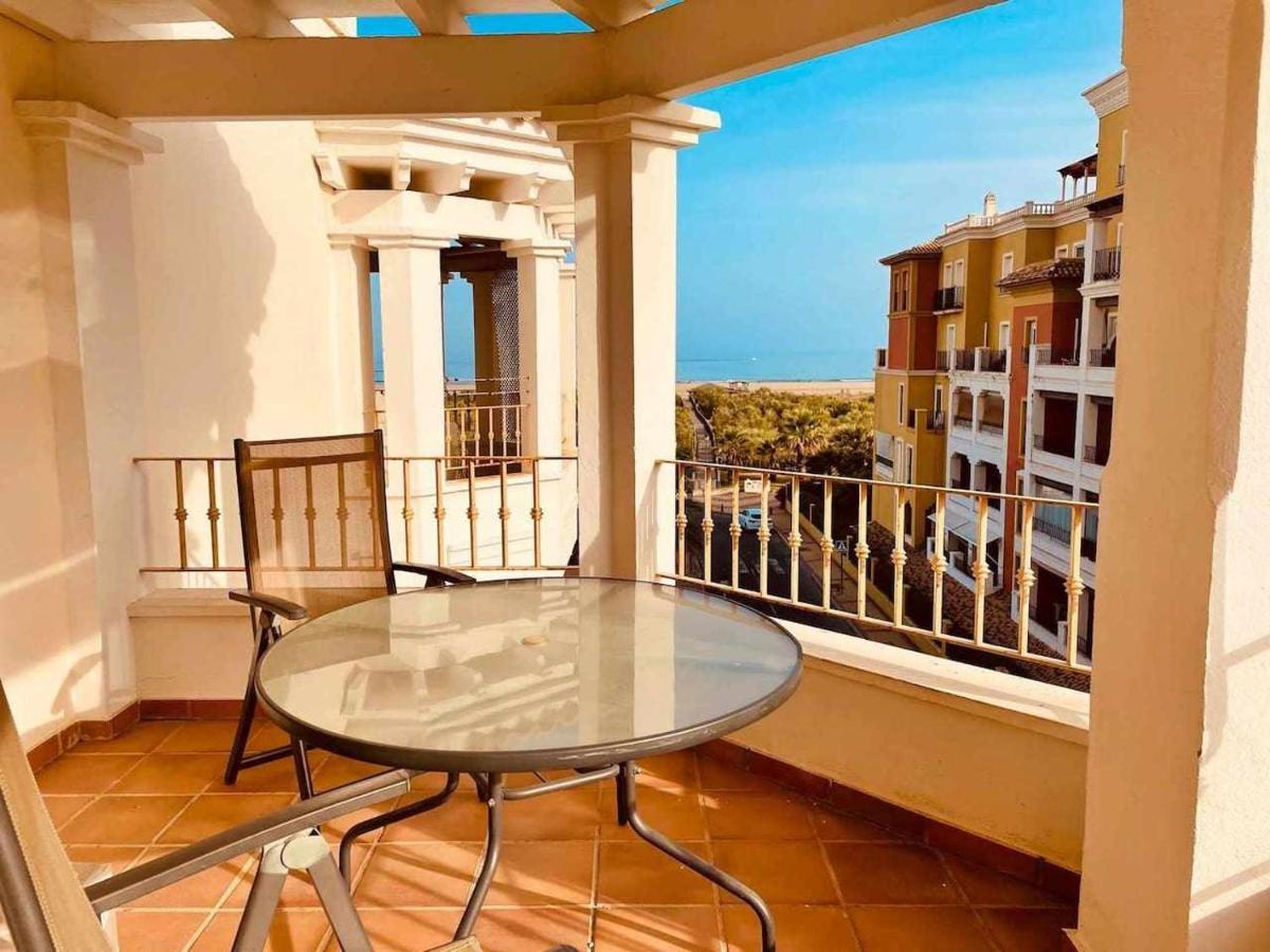 Apartamento con terraza y vistas al mar 1ª línea Isla del Moral Exterior foto