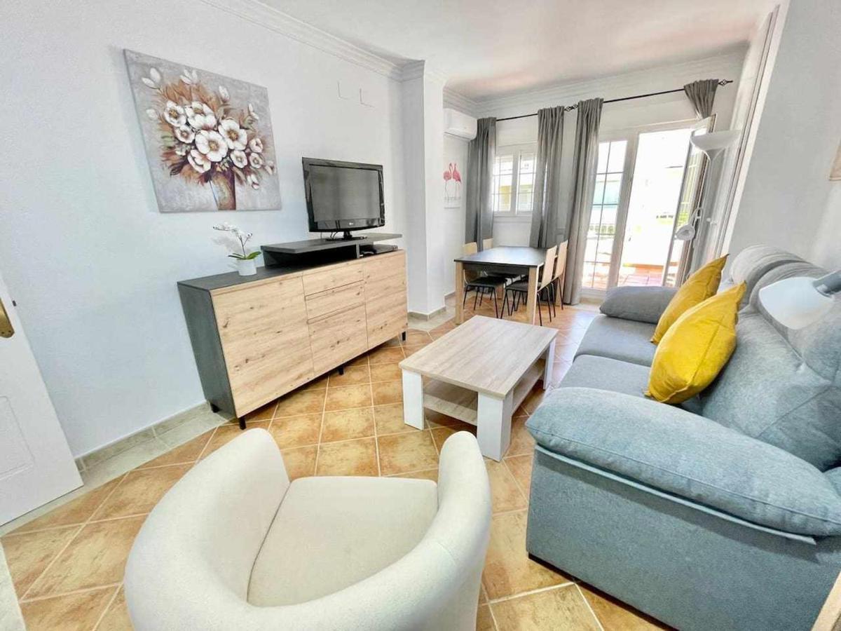 Apartamento con terraza y vistas al mar 1ª línea Isla del Moral Habitación foto