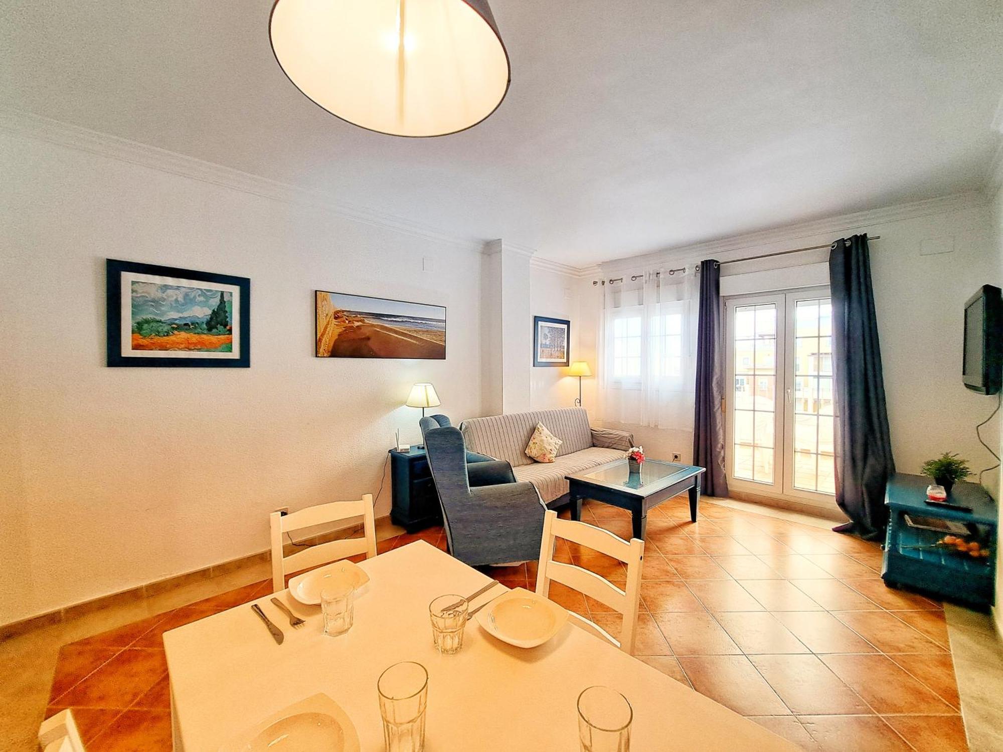Apartamento con terraza y vistas al mar 1ª línea Isla del Moral Exterior foto