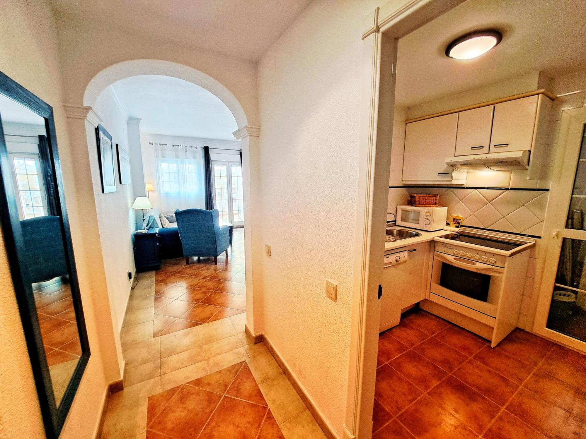 Apartamento con terraza y vistas al mar 1ª línea Isla del Moral Exterior foto